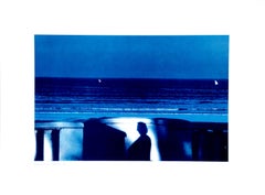 Asistencia Mar Azul - Cartel de época según Franco Fontana - 1981