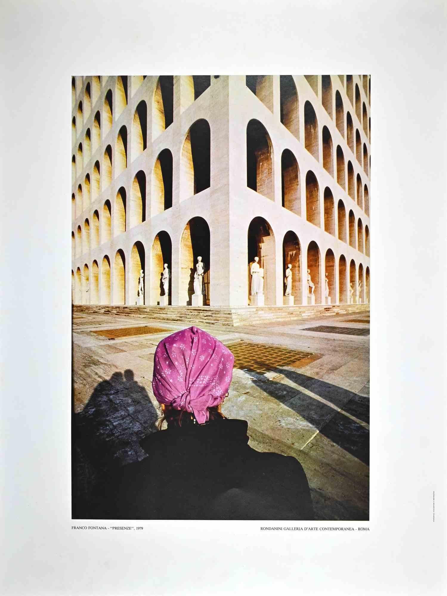 EUR – Offset im Vintage-Stil von Franco Fontana – 1979