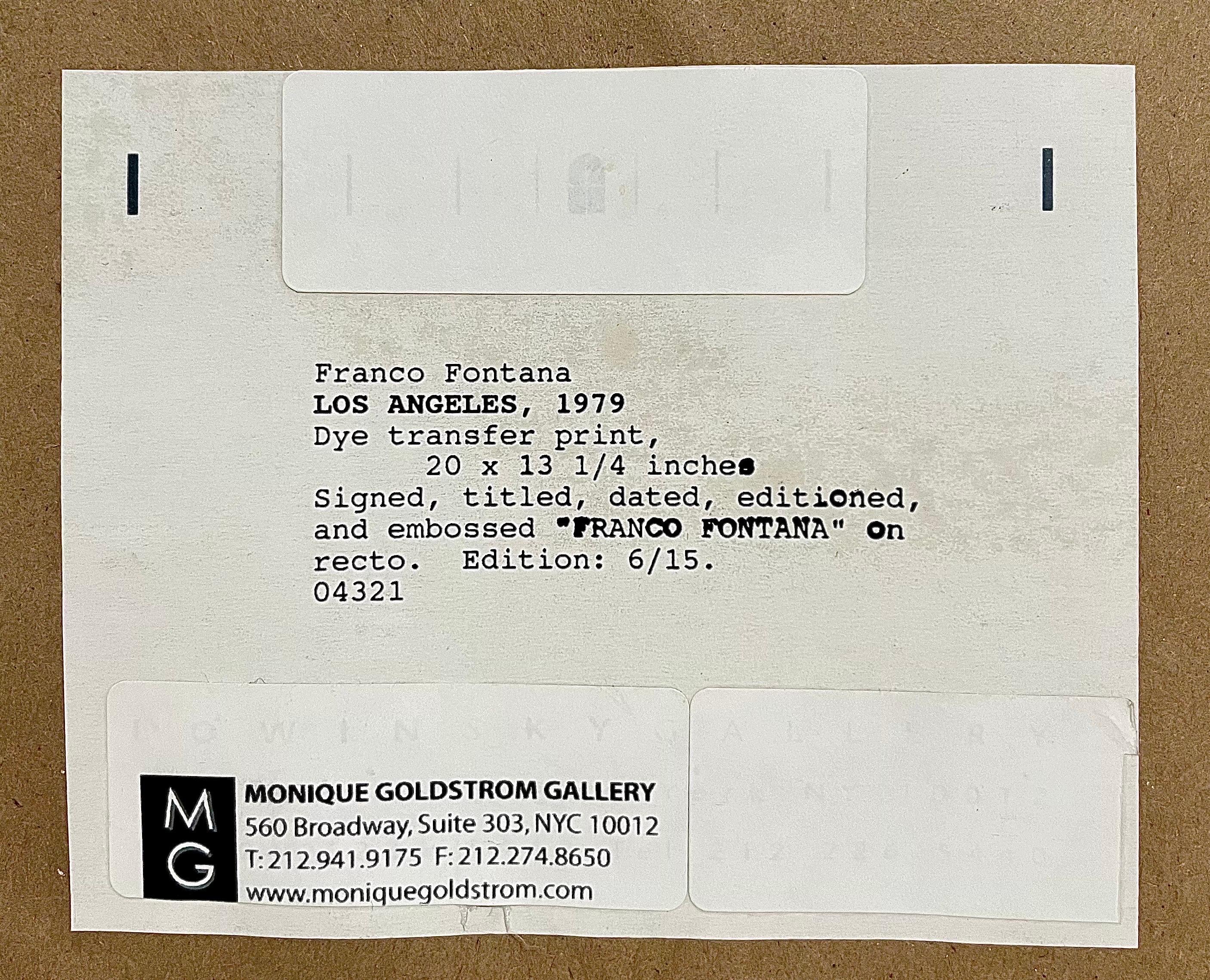 Photographie de paysage italienne Franco Fontana couleur transfert de teinture en vente 3