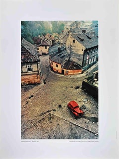 Praga - Poster d'epoca di Franco Fontana - 1967