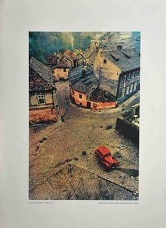 Prague - Vintage Poster After Franco Fontana - 1967