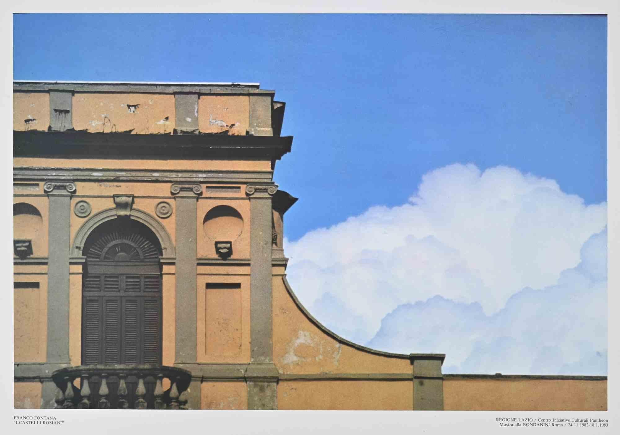 Roman Castels ist ein wunderschönes Offset, das von Franco Fontana realisiert wurde.

Gute Bedingungen.

Farbiges Poster nach einer Fotografie von Franco Fontana (Modena, 1933), einem der berühmtesten italienischen Fotografen der Gegenwart. Der