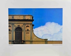 Castillos romanos - Impresión offset vintage según Franco Fontana - 1983