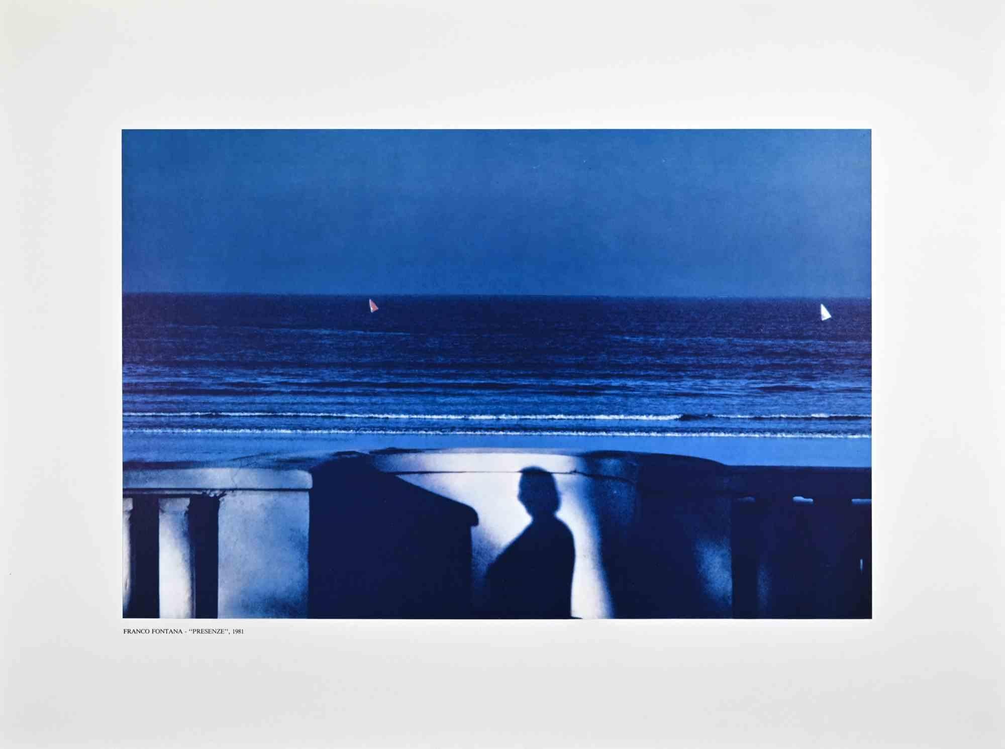 Presence - Vintage Offset Print After Franco Fontana - 1981