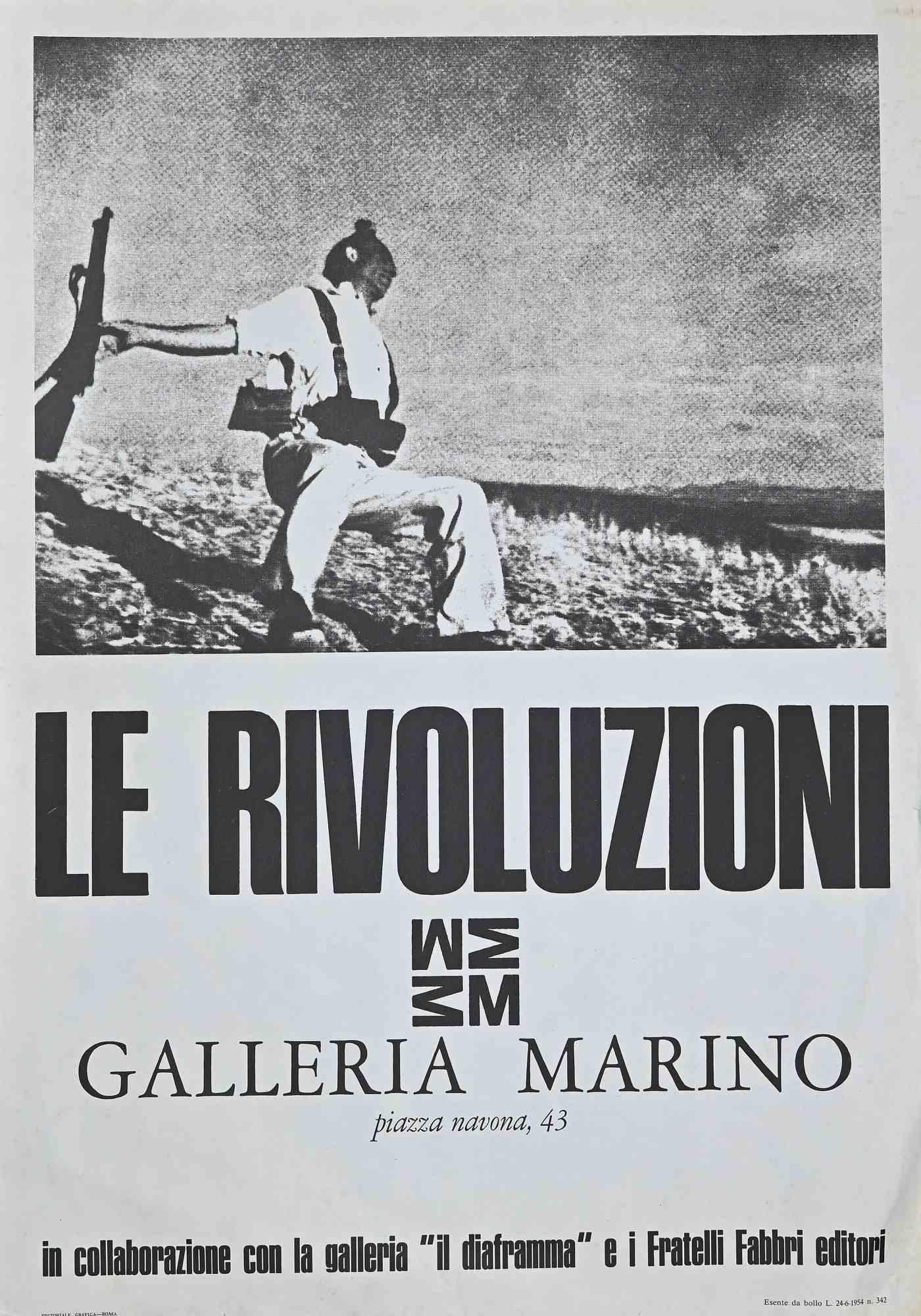 Franco Fontana Figurative Print - Revolutions - Vintage Offset Print - 1970s