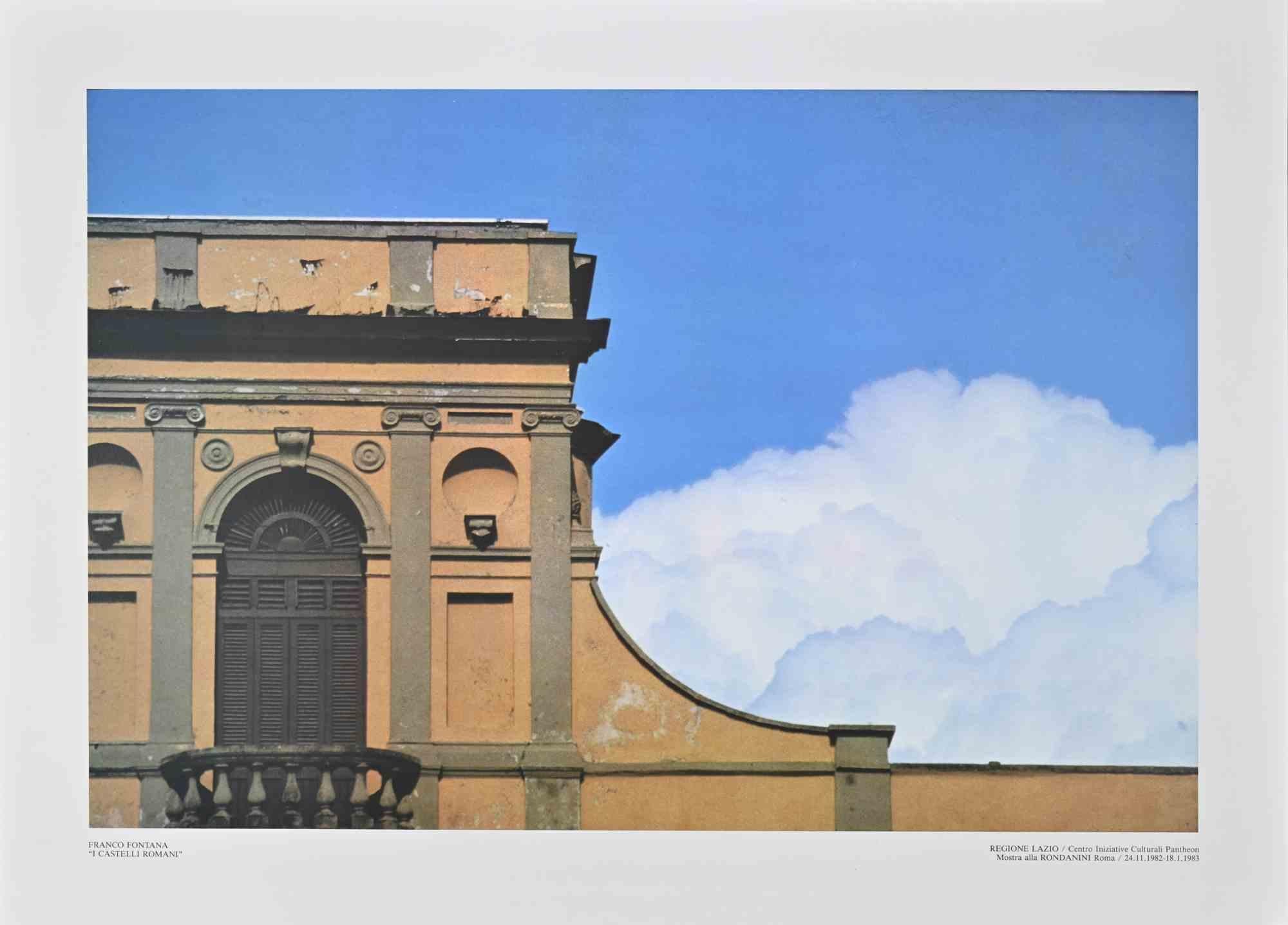 Roman Castels  is a beautiful offset realized by  Franco Fontana .

Good conditions.

Colored poster from a photograph by Franco Fontana (Modena, 1933), one of the Italian most famous contemporary photographers. Titled at the bottom.

Fontana