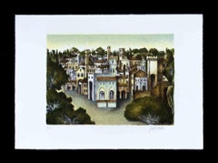 Untitled - Lithograph by Franco Fortunato - 1990