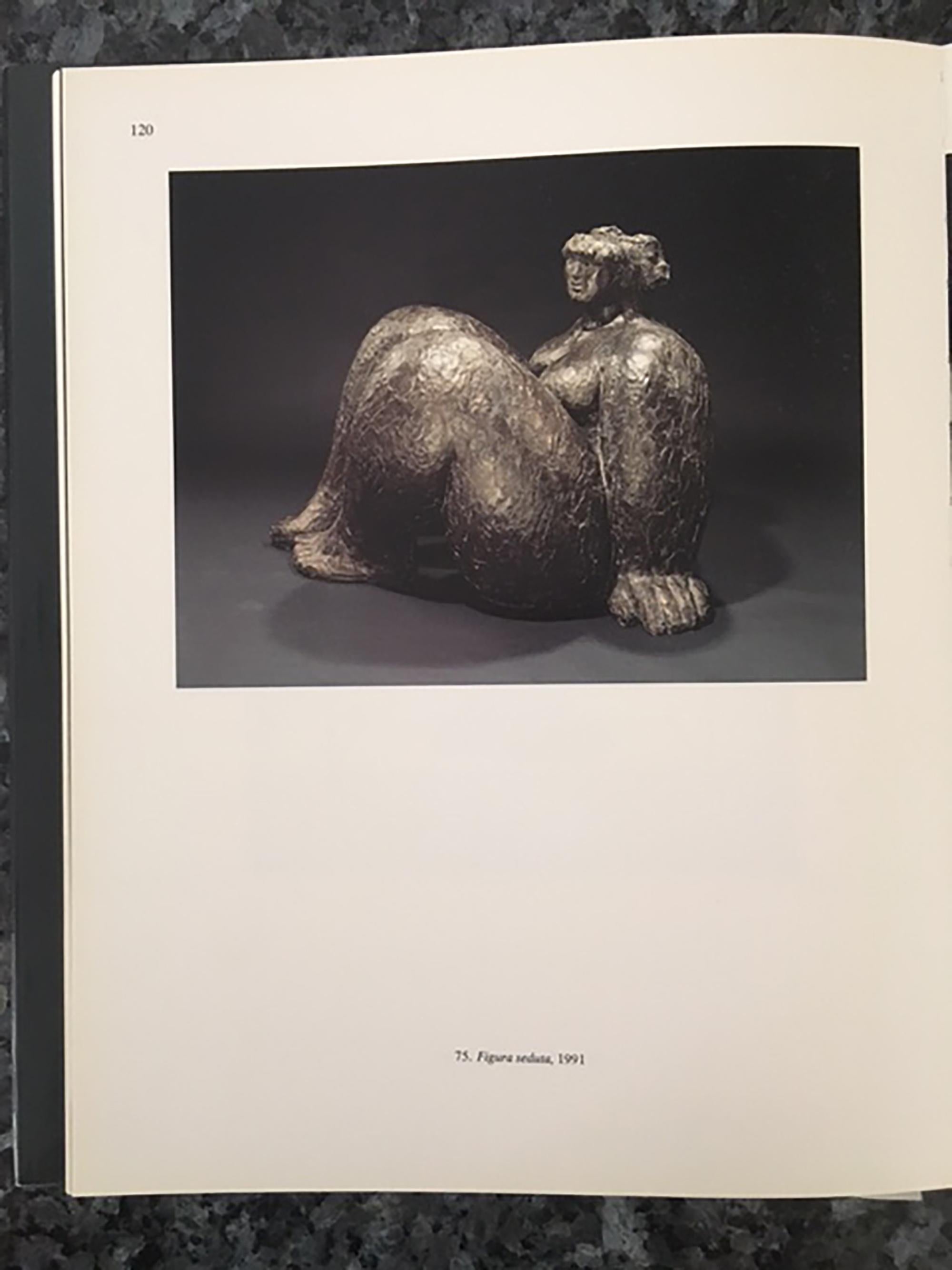 Figura Seduta - Sculpture by Franco Franchi