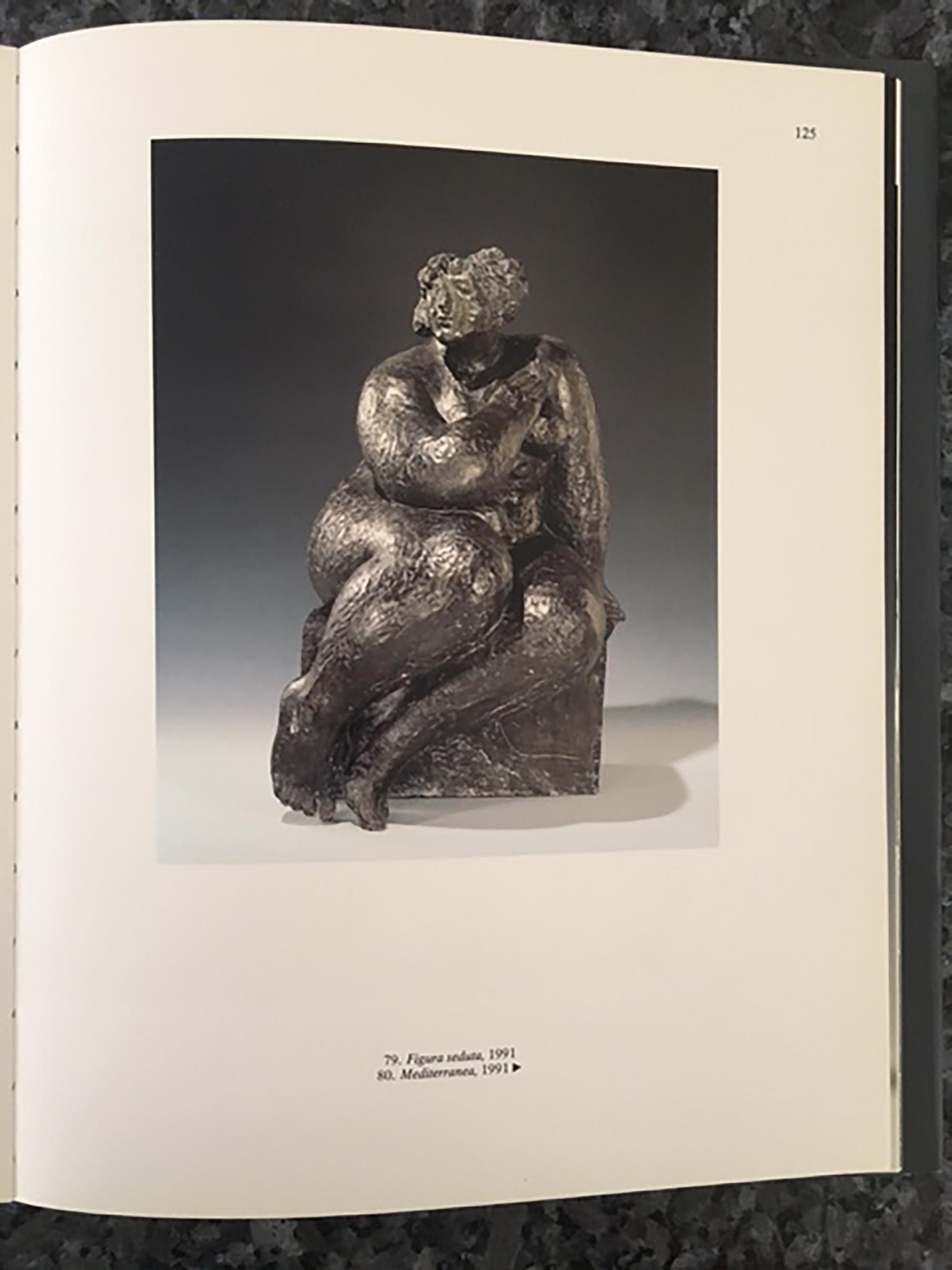 Figura Seduta – Sculpture von Franco Franchi