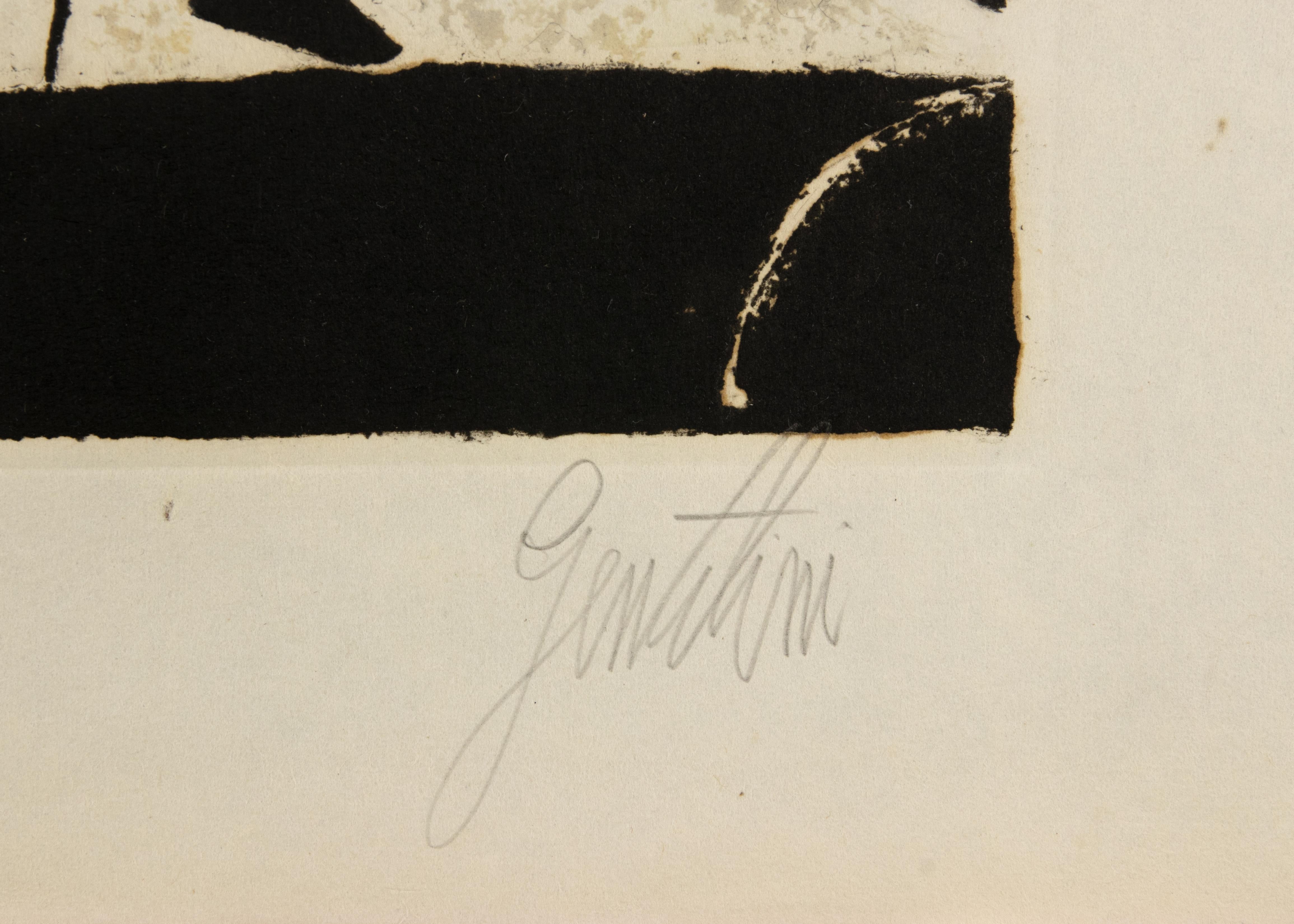 Castles - Etching by Franco Gentilini - 1968 For Sale 1
