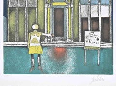 Cathédrale - Sérigraphie de Franco Gentilini - années 1970