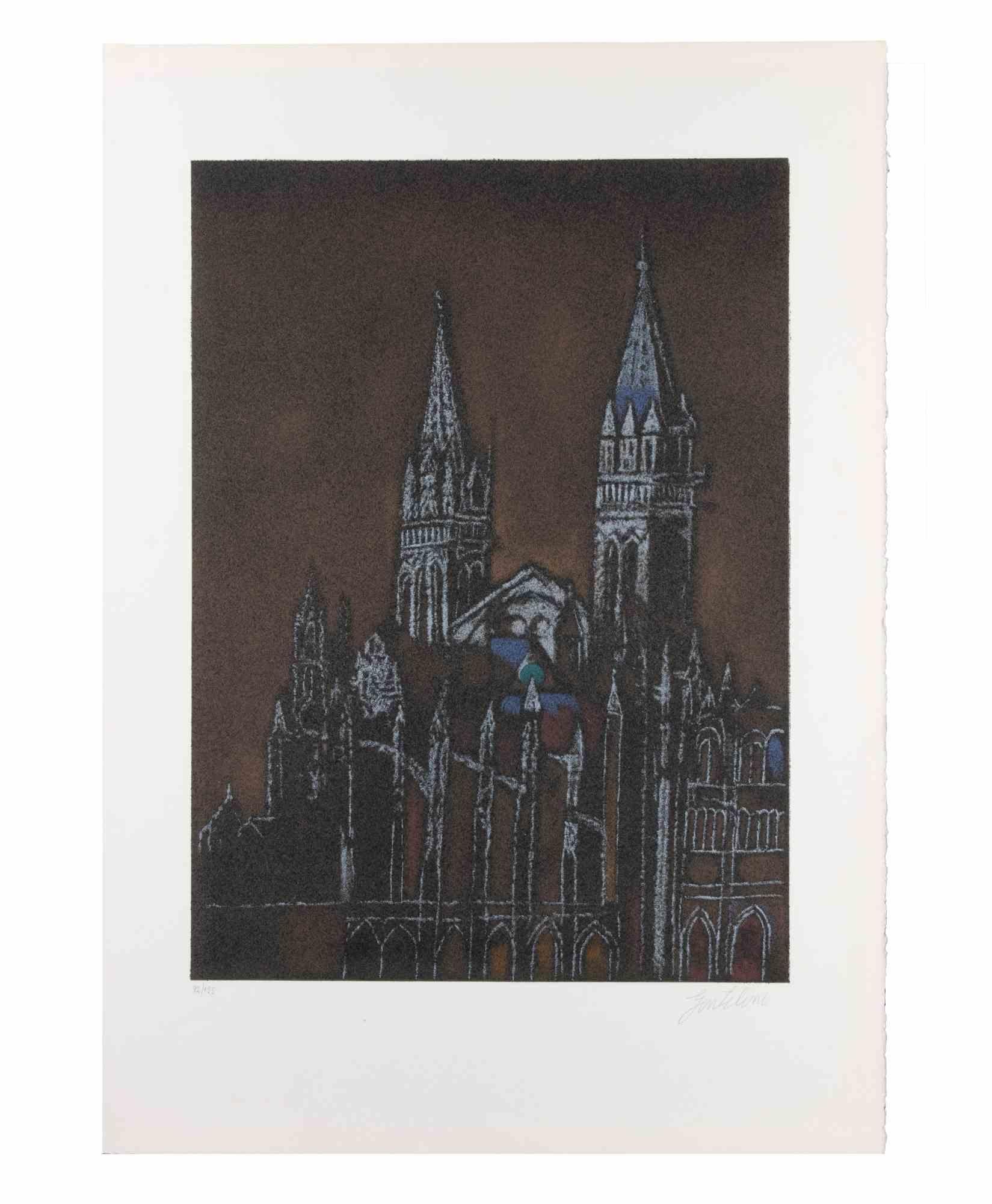 Écran de Franco Gentilini, années 1970 en vente 1