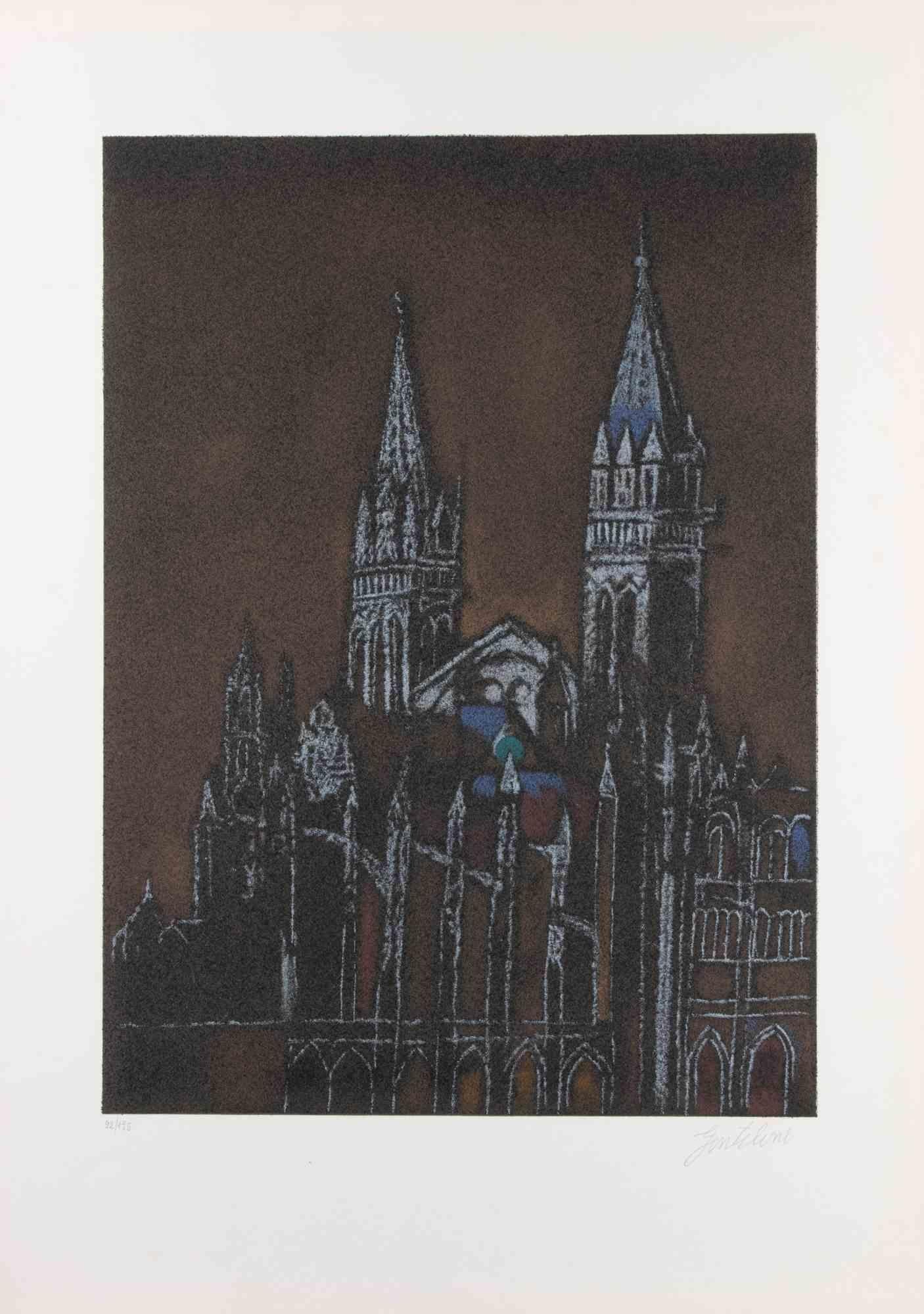 Écran de Franco Gentilini, années 1970