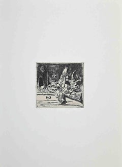 Figure - Stampa offset di Franco Gentilini - Anni '70