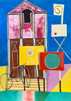 Franco Gentilini (1909 - 1981) - Farbserigrafie auf Papier - 1975