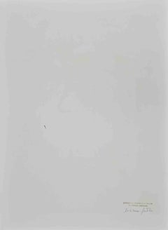 Ritratto di donna - Litografia di Franco Gentilini - Anni '70