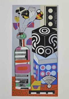 Still Life - Offset Print by Franco Gentilini - 1970s