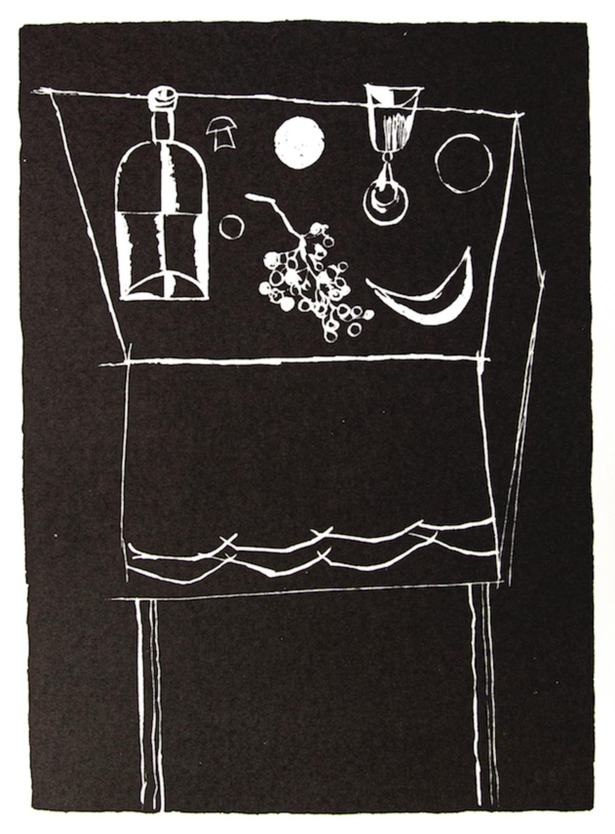 Still Life - Offset Print by Franco Gentilini  - 1970s