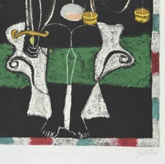 The Justice - Etching and Aquatint by Franco Gentilini - 1970s