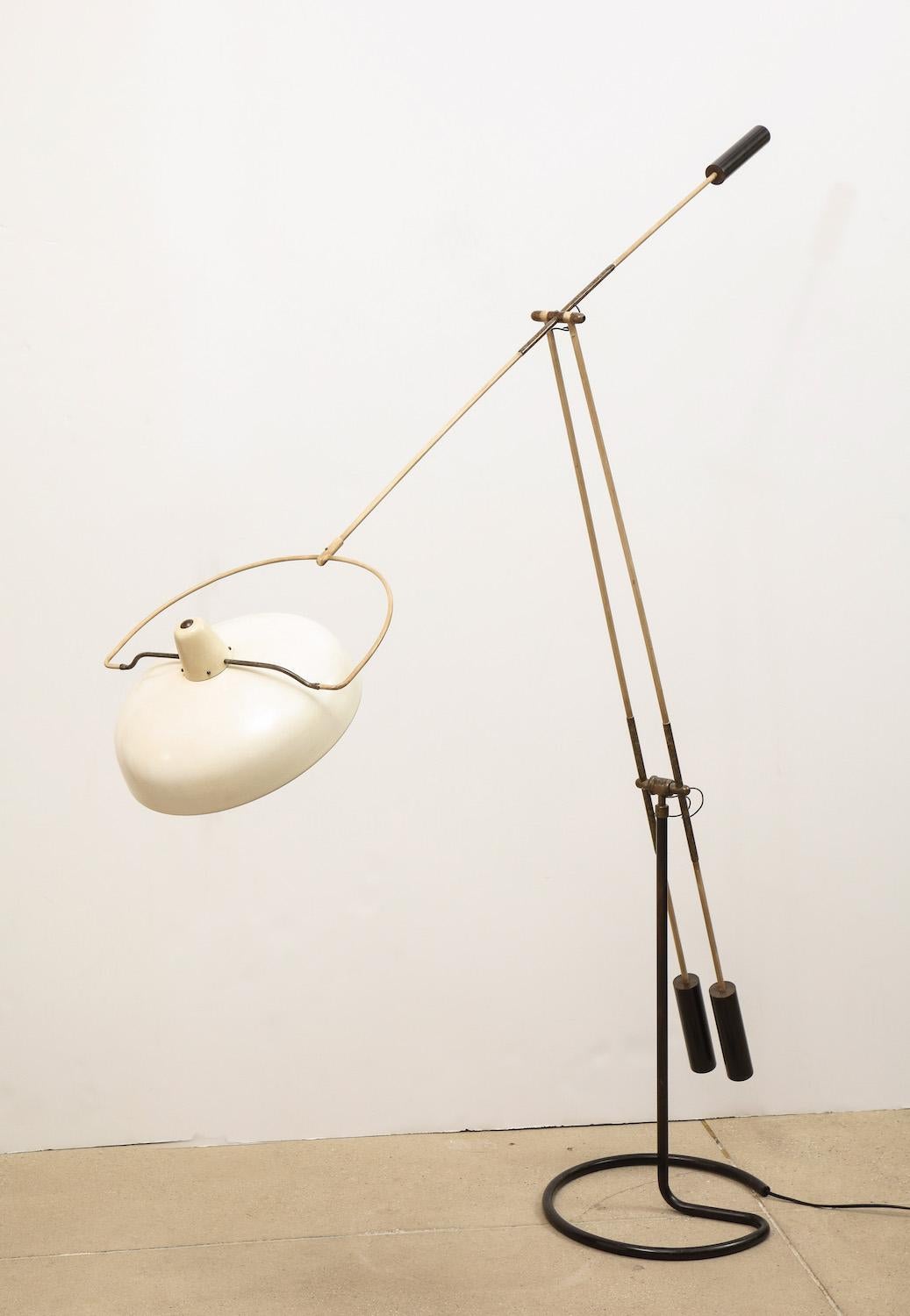 Mid-Century Modern Franco Giovanni Legler for Arredoluce Floor Lamp