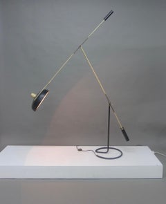 Lampadaire « Movalux » de Franco Giovanni Legler pour Arredoluce, Italie Estampillé .