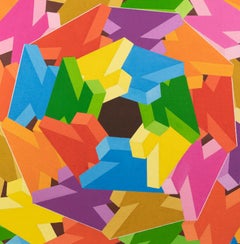 Vertigo - Acrylic on Canvas by Franco Giuli - 1989/90