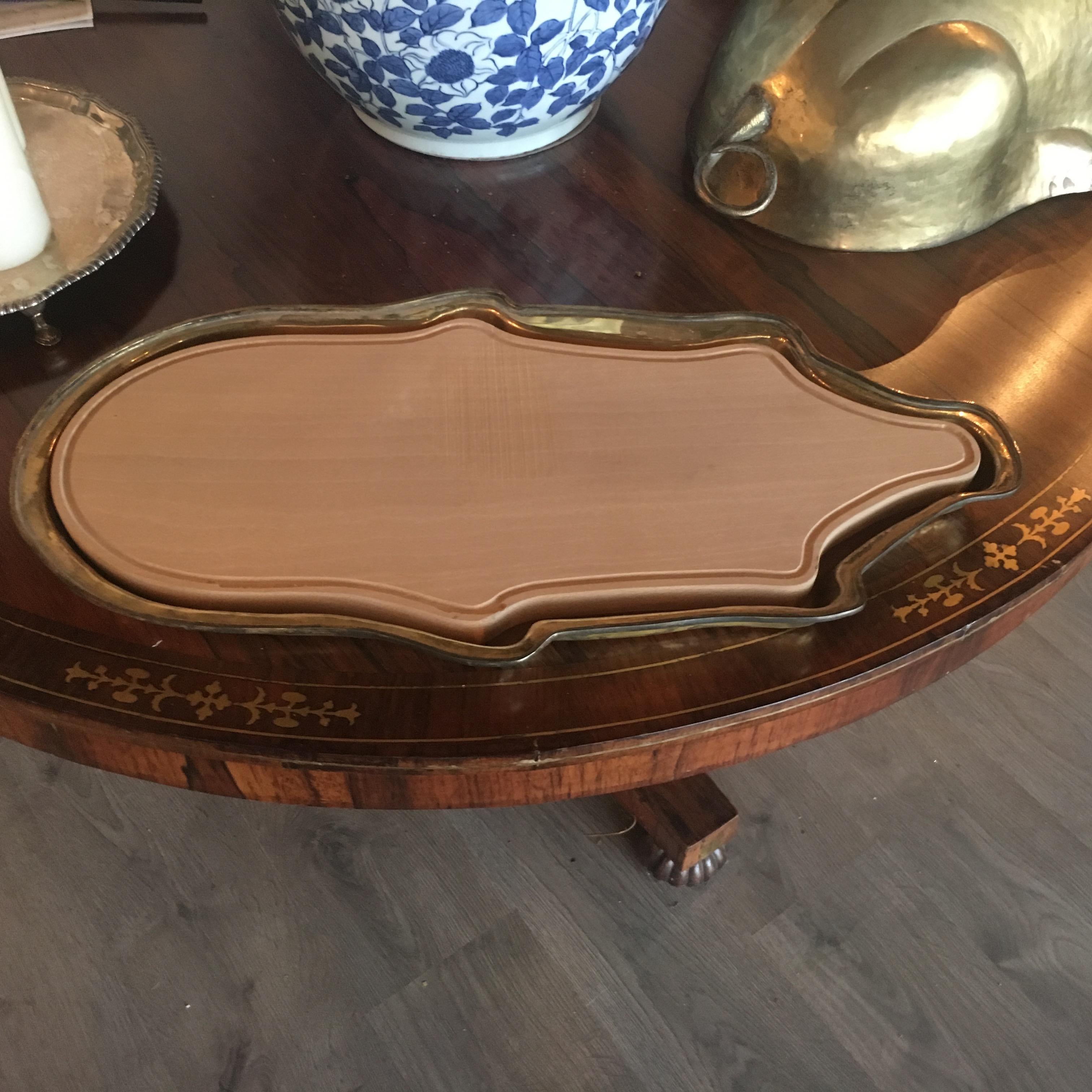 Franco Lapini Italian Repousse Pig Plat de service et plateau avec yeux en verre Excellent état - En vente à Buchanan, MI