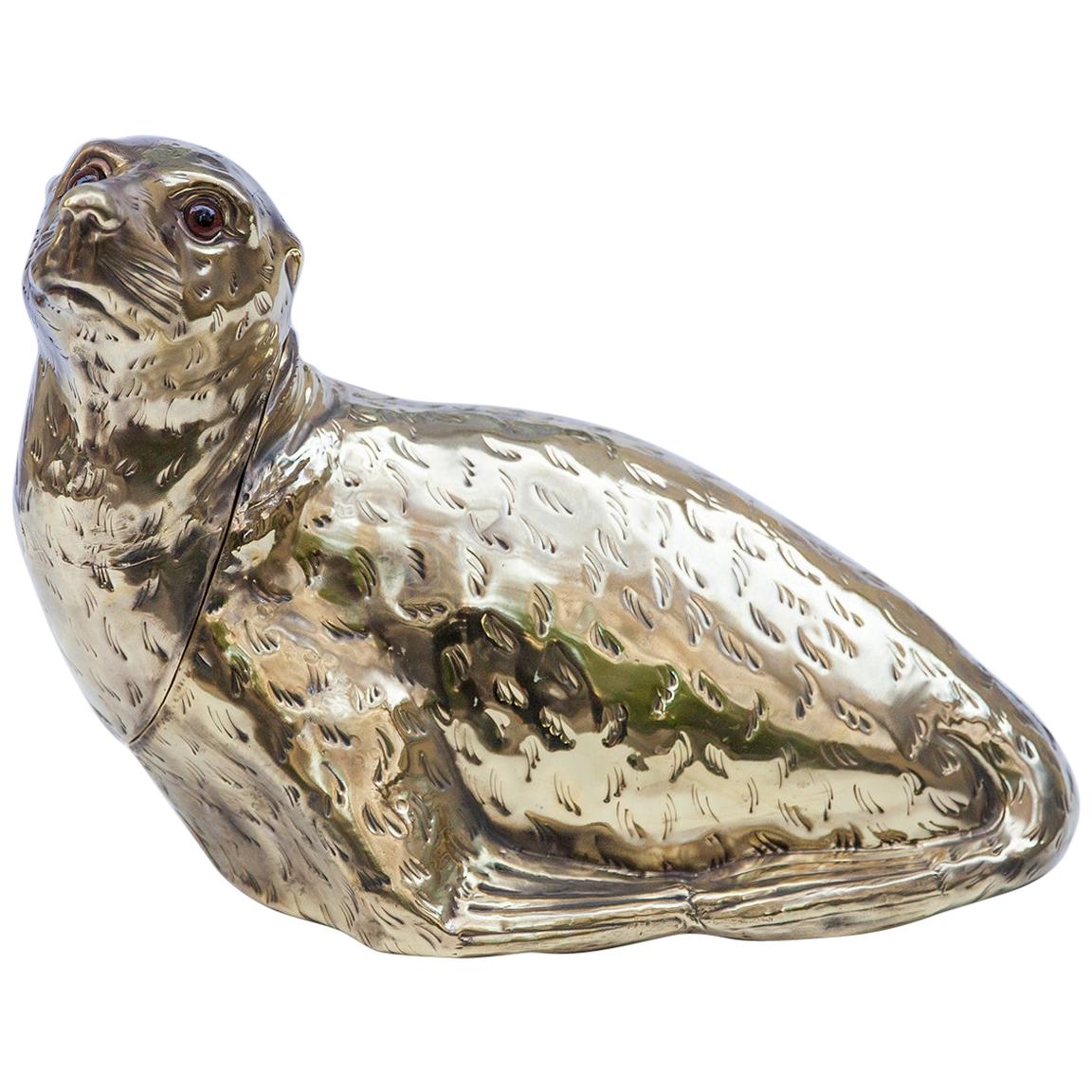 Franco Lapini Sea Dog Wine Cooler, Italy, 1970