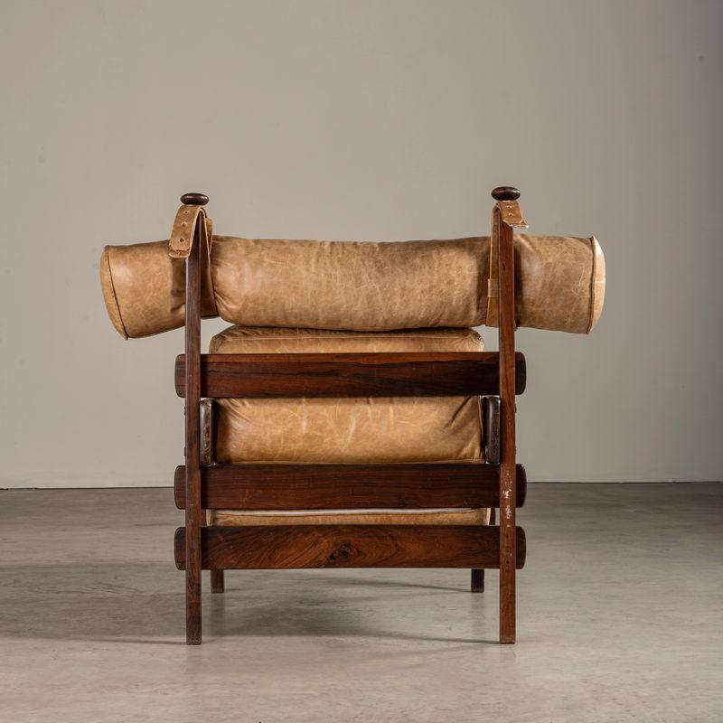 Brésilien Fauteuils de salon François avec accoudoirs, Sergio Rodrigues, design moderne brésilien en vente
