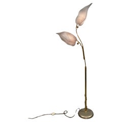 Franco Luce Calle Lily Piantana Lampada Da Pavimento Design 1970’s