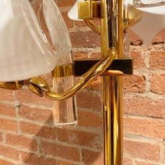 Tischlampe aus Muranoglas von Franco Luce