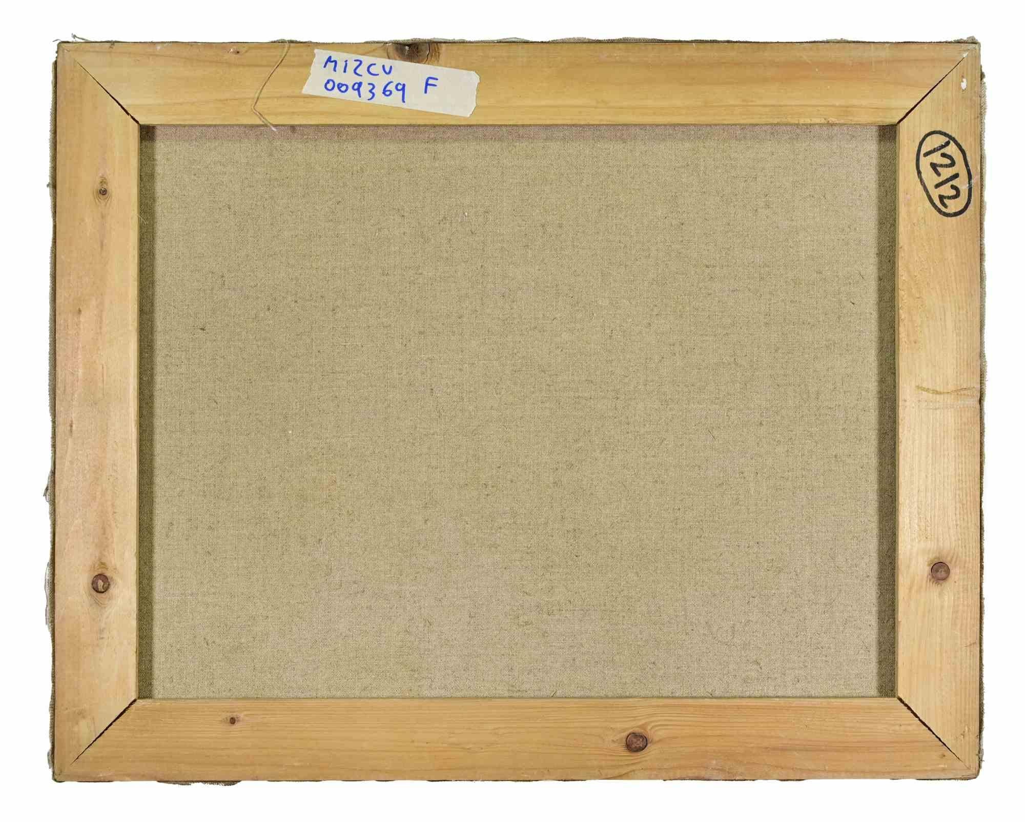 Boot - Ölgemälde von Franco Marzilli - 1970er Jahre im Angebot 3
