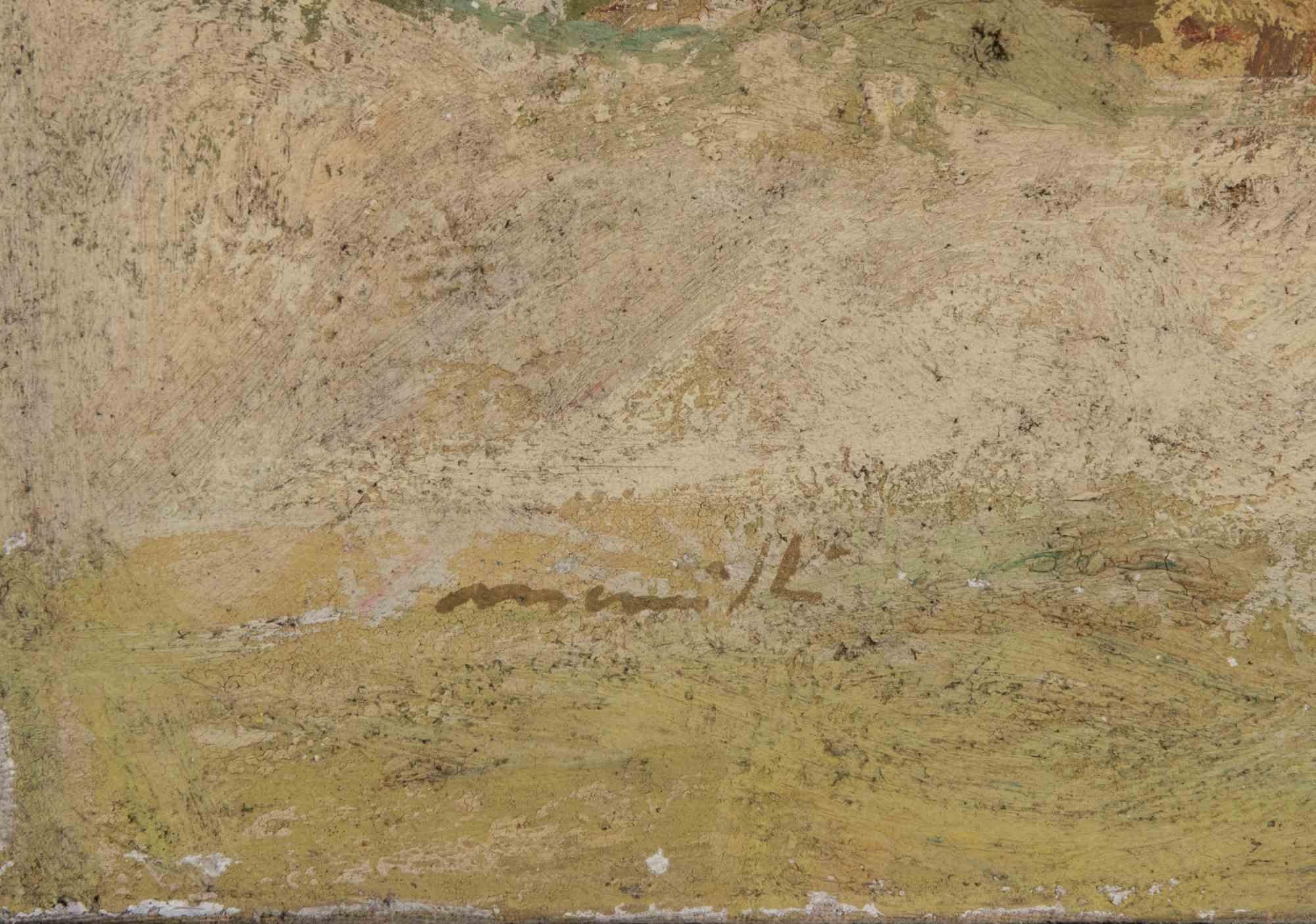 Seascape - Oil Painting by Franco Marzilli - 1970s For Sale 2