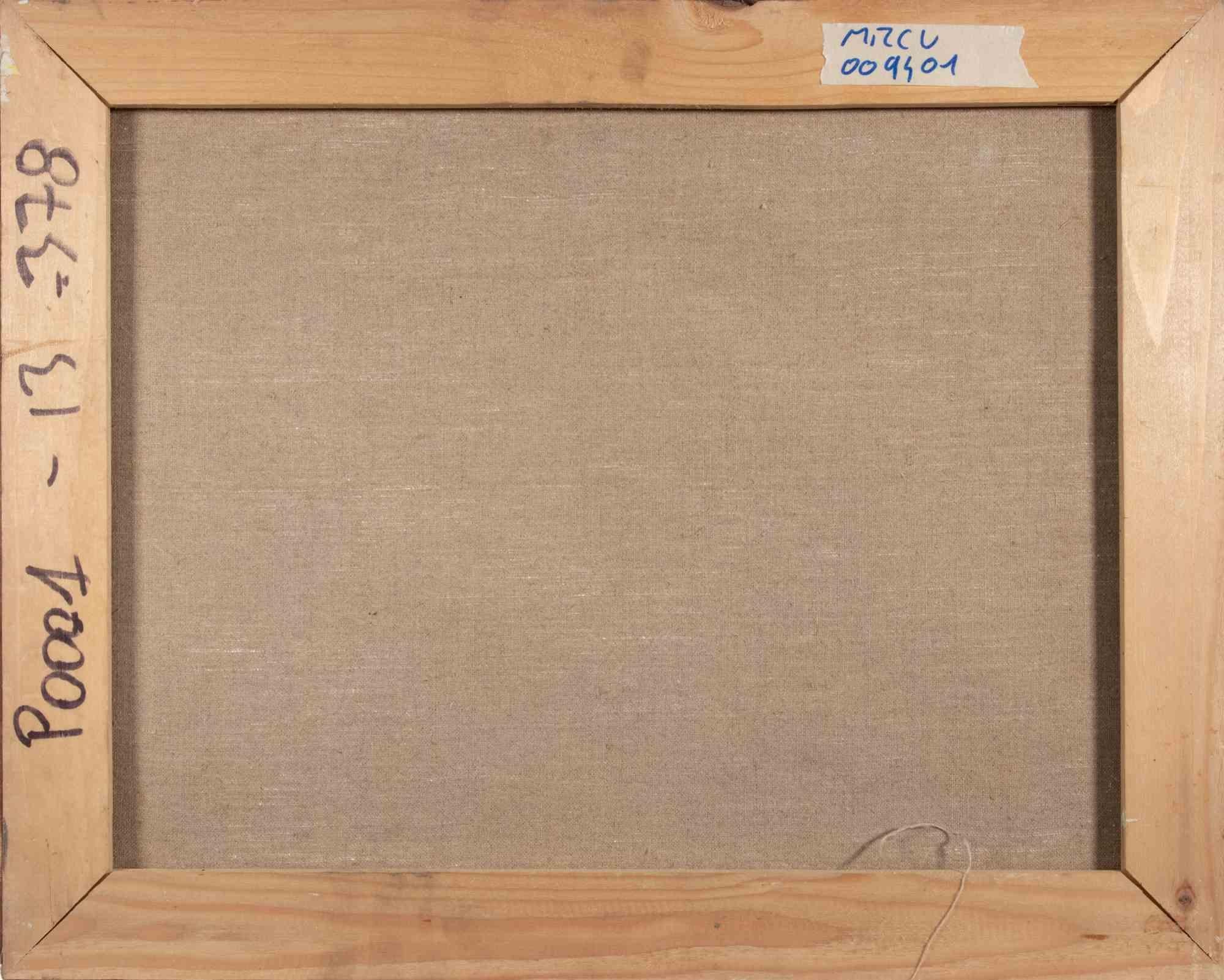 Meerblick - Ölgemälde von Franco Marzilli - 1970er Jahre im Angebot 4