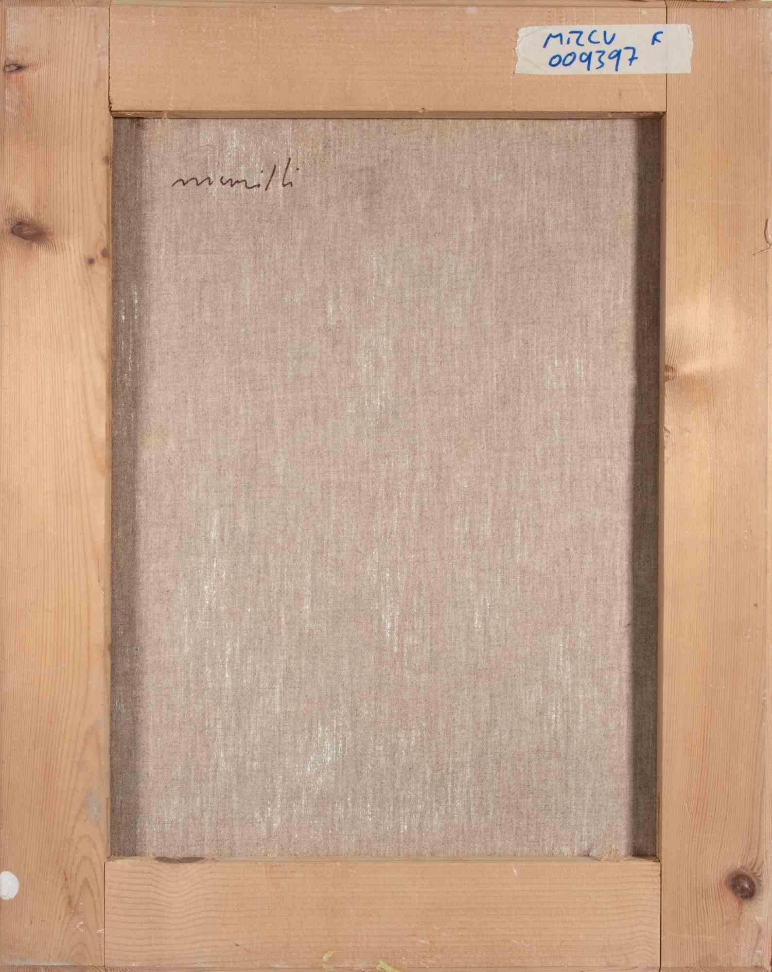 Stillleben - Ölgemälde von Franco Marzilli - 1970er Jahre im Angebot 1