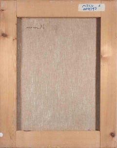 Still Life - Oil Painting by Franco Marzilli - 1970s