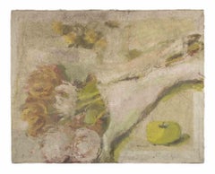 Still Life - Oil Painting by Franco Marzilli - 1970s