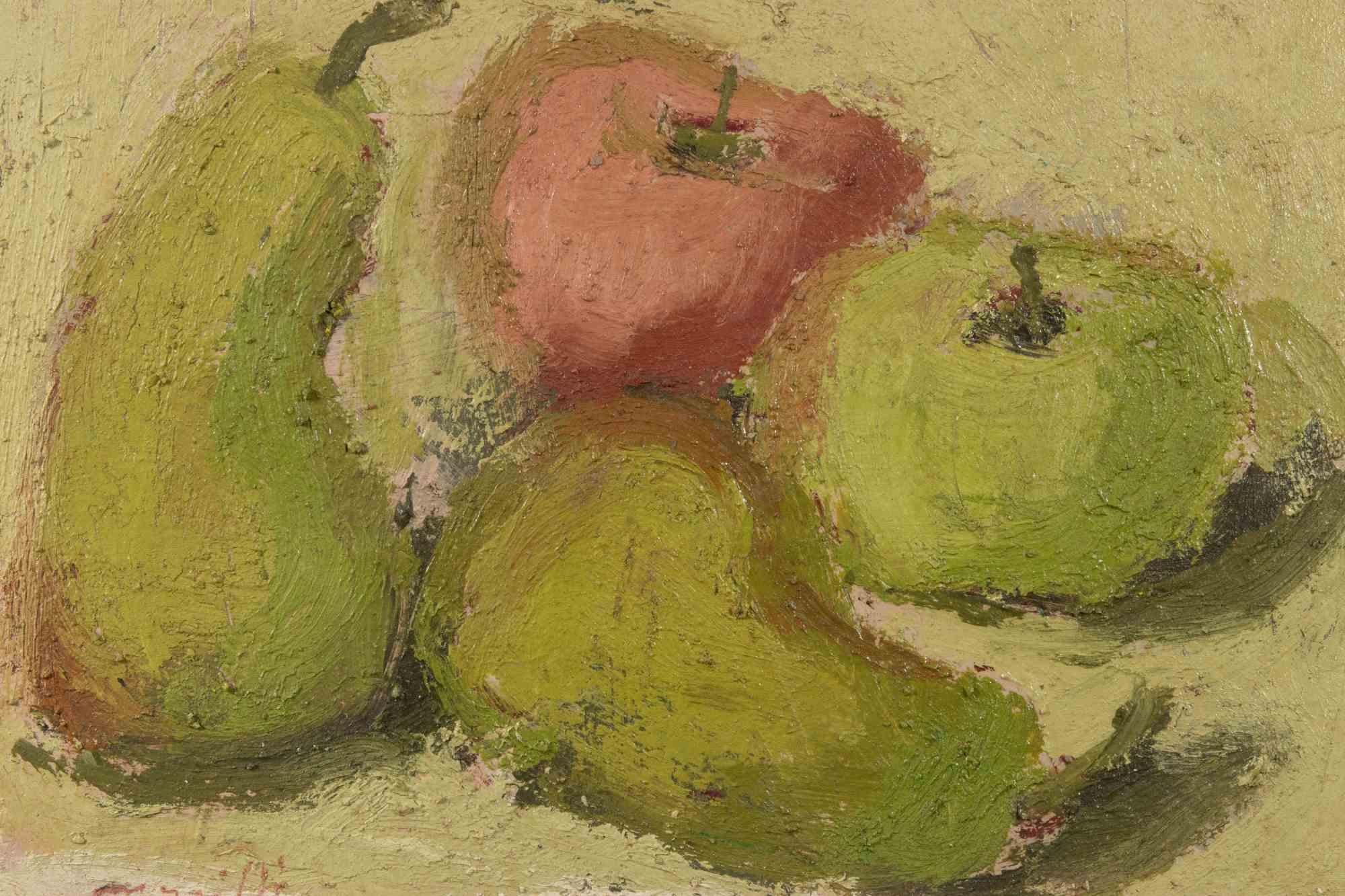 Still Life - Oil Painting by Franco Marzilli - 1970s For Sale 2