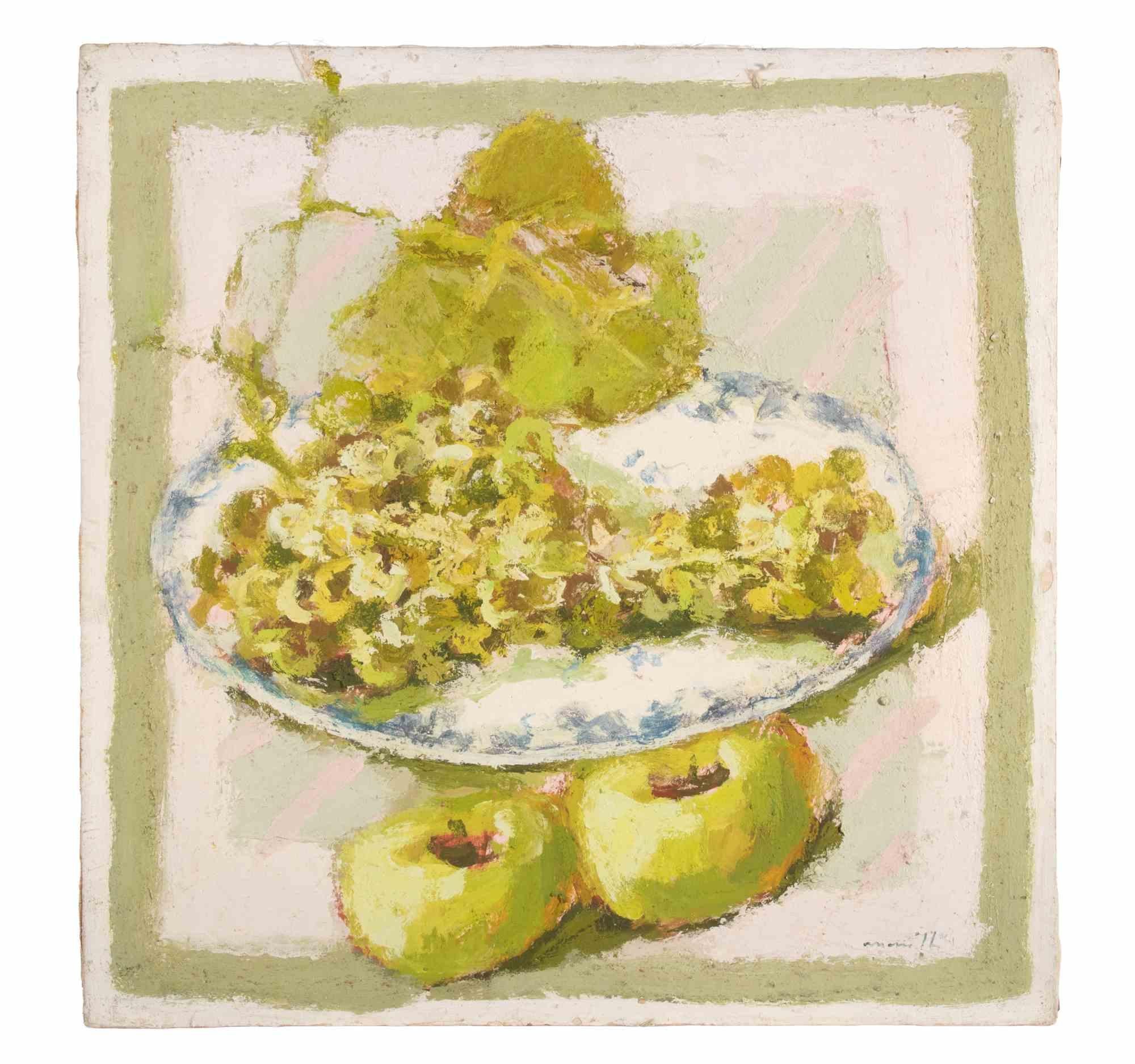 Still Life - Oil Painting by Franco Marzilli - 1970s For Sale 2