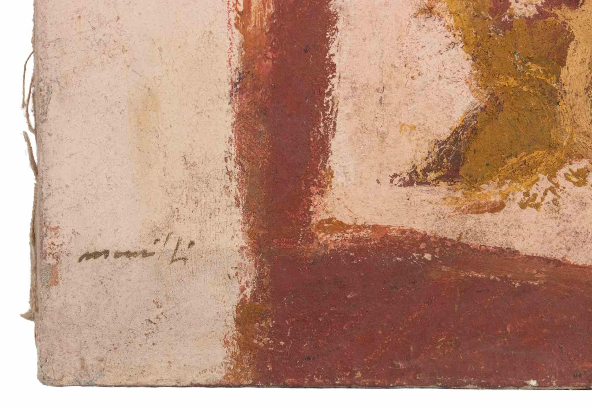 Still Life - Oil Painting by Franco Marzilli - 1970s For Sale 2