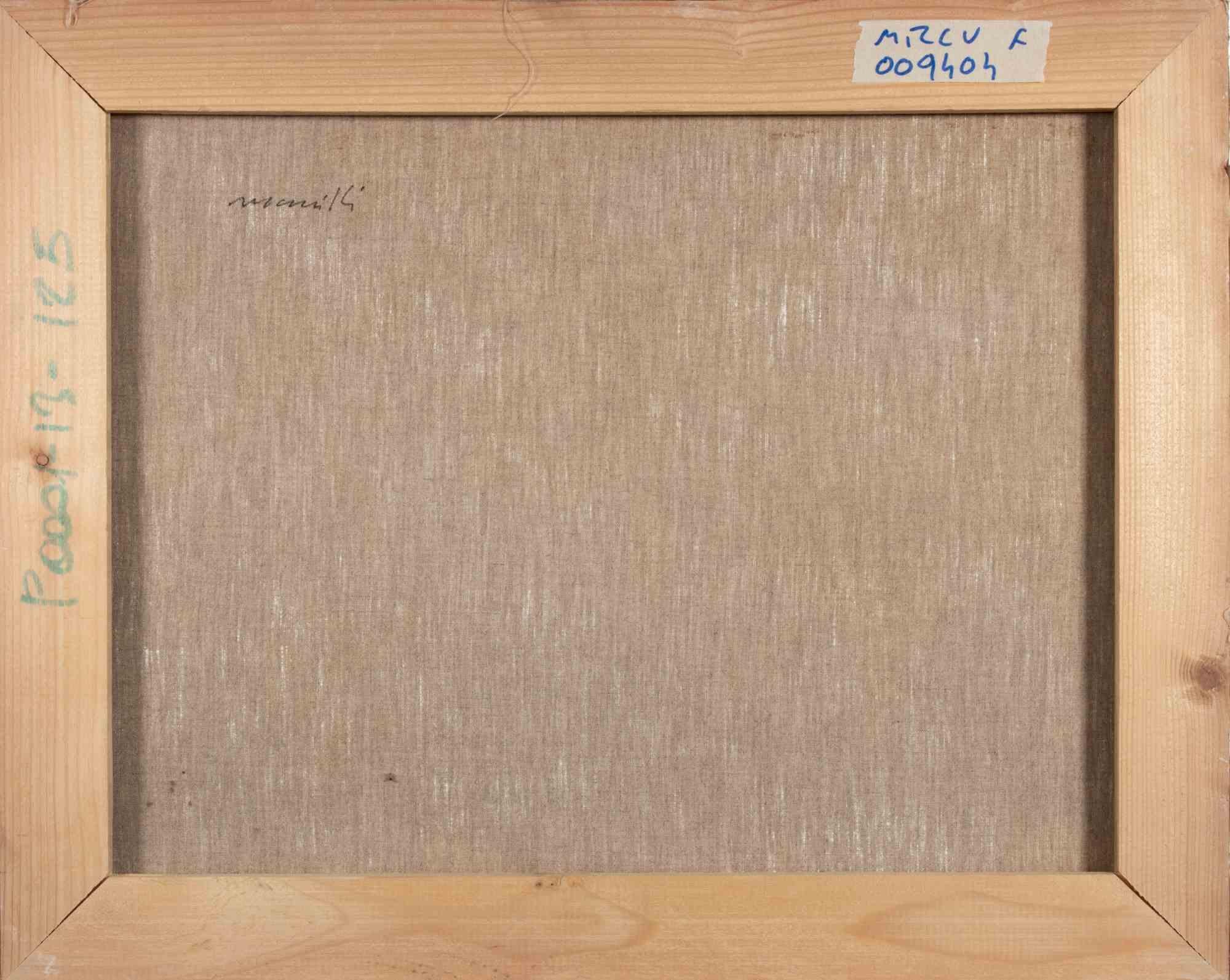 Stillleben - Ölgemälde von Franco Marzilli - 1970er Jahre im Angebot 4