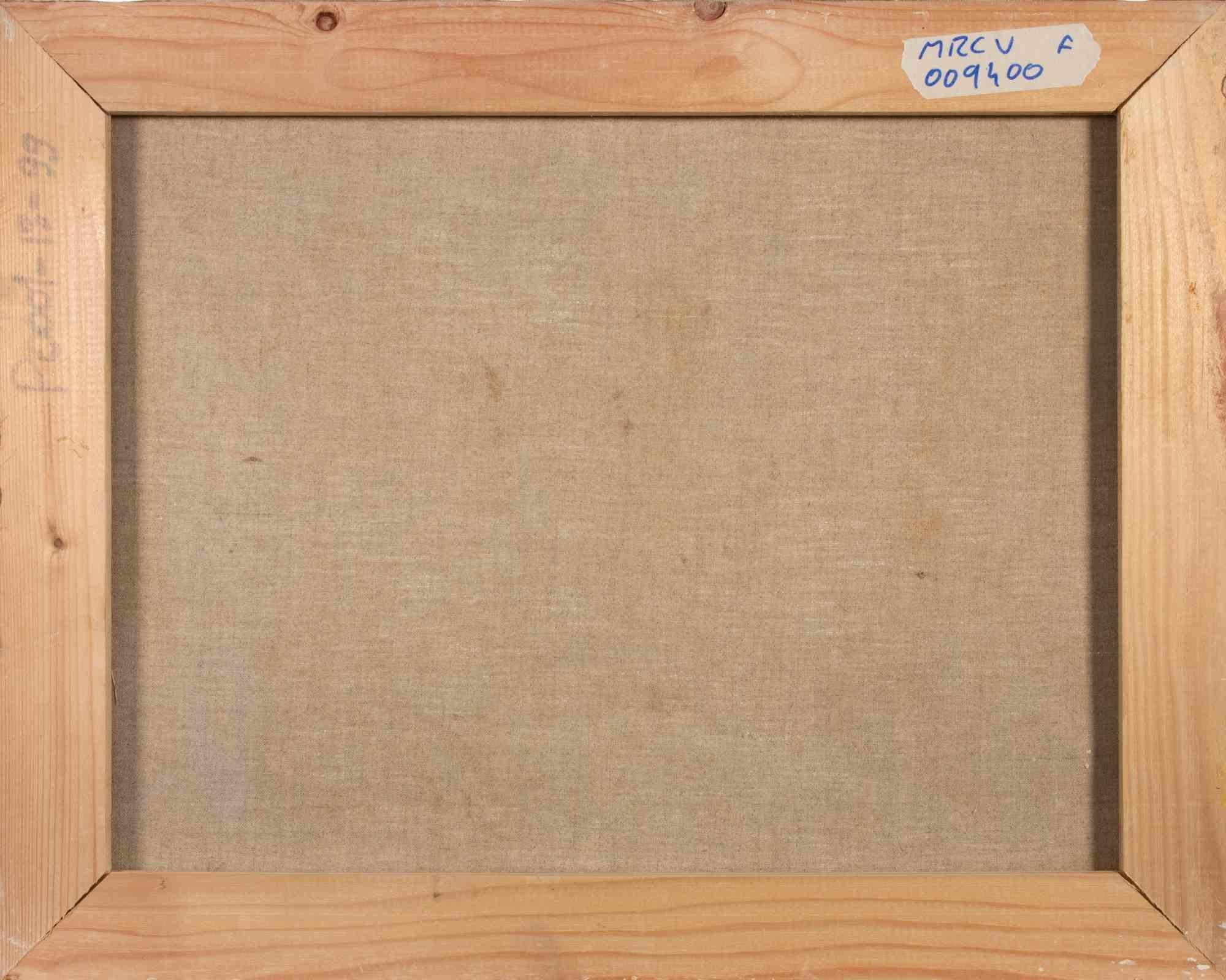 Stillleben - Ölgemälde von Franco Marzilli - 1970er Jahre im Angebot 4