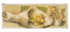 Naturaleza muerta - Pintura al óleo de Franco Marzilli - Años 70