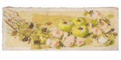Still Life - Oil Painting by Franco Marzilli - 1970s