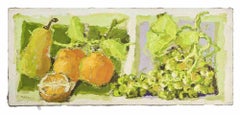 Naturaleza muerta - Pintura al óleo de Franco Marzilli - Años 70