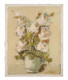 Natura morta - Pittura a olio di Franco Marzilli - Anni '70