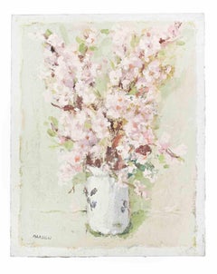 Natura morta - Pittura a olio di Franco Marzilli - Anni '70