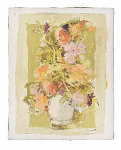 Natura morta - Pittura a olio di Franco Marzilli - Anni '70