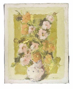 Natura morta - Pittura a olio di Franco Marzilli - Anni '70
