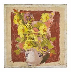 Natura morta - Pittura a olio di Franco Marzilli - Anni '70